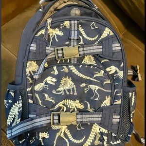Pottery Barn Small Dinosaur Backpack EUC